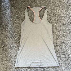 Lululemon Gray Cool Racerback Top